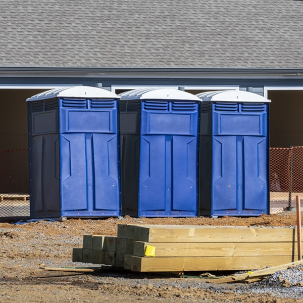 how do i determine the correct number of porta potties necessary for my event in Olaton